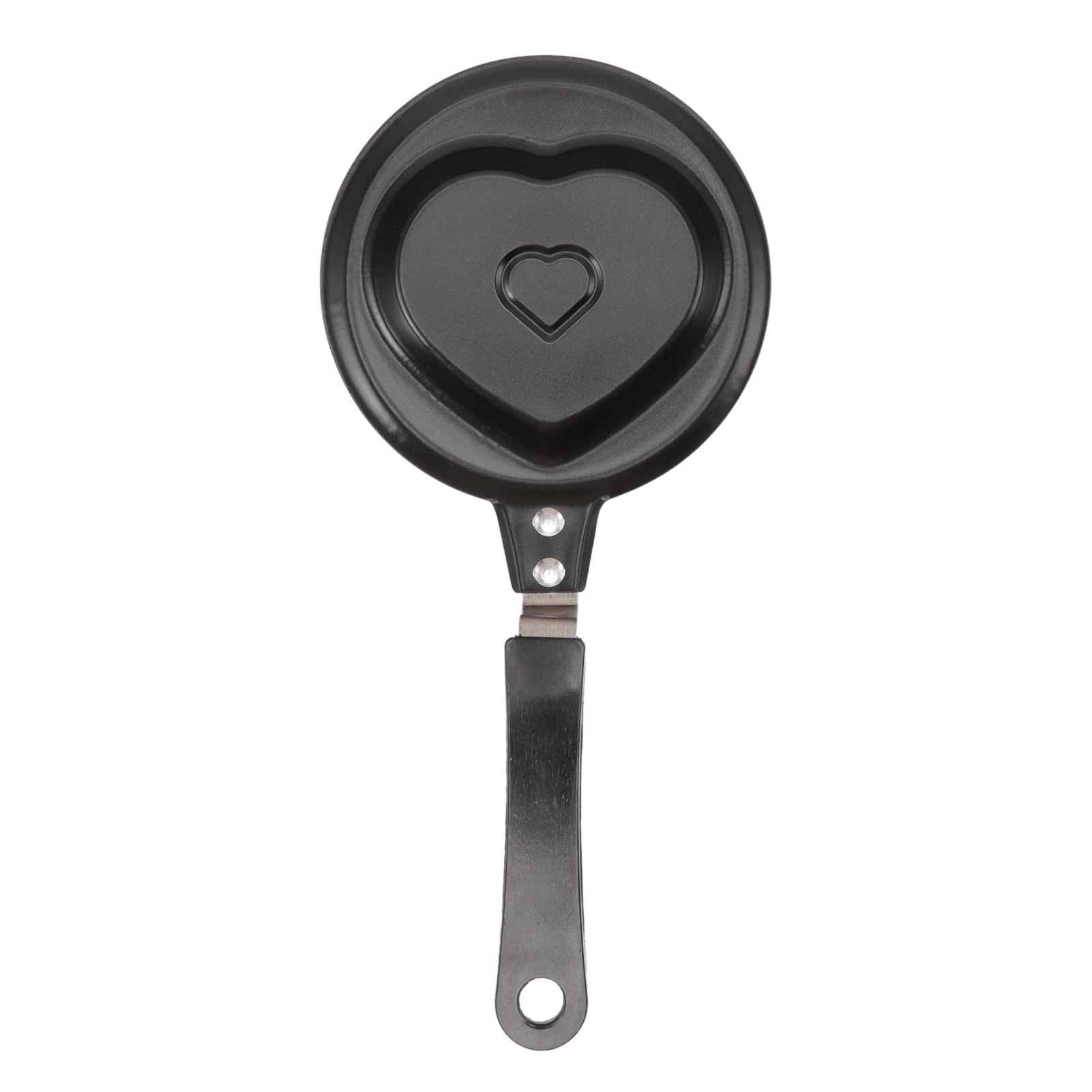 Mini Nonstick Egg Frying Pan Innovative Korean Breakfast Pot DIY Mini Breakfast Omelette Pan Mold Love
