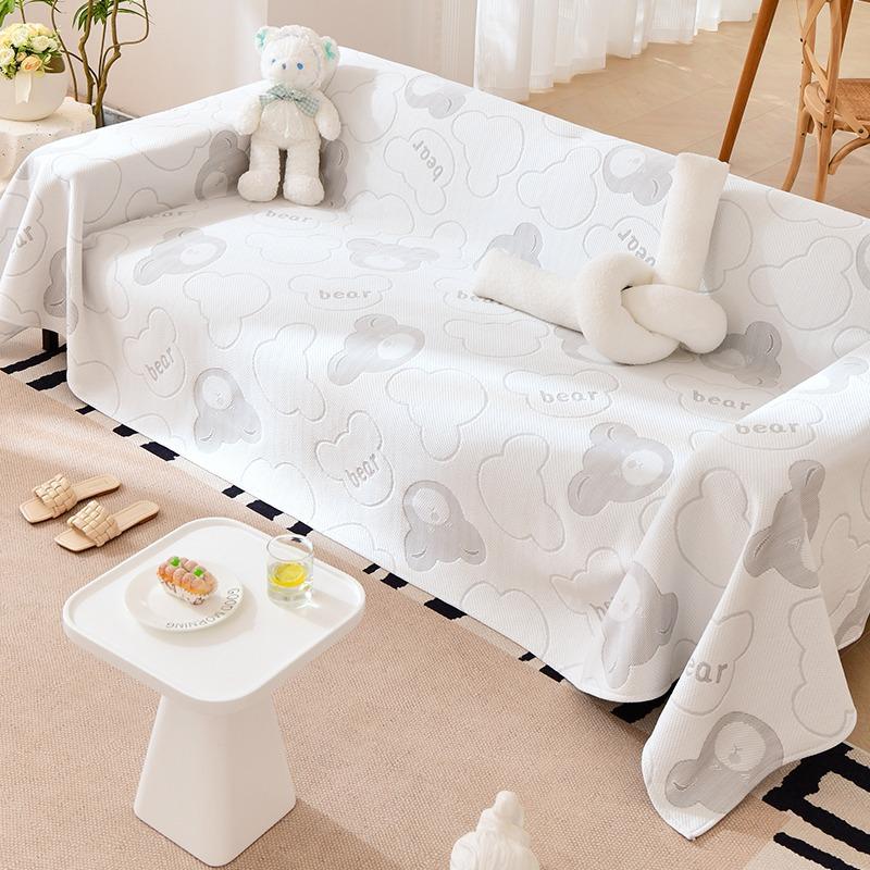 Eis seide Sofabezug Stoff Sommer Sommer Sommer Sommer Sommer Matte Sofakissen Einteilig Vollabdeckung Sofabezug All-Inclusive Sofabezug