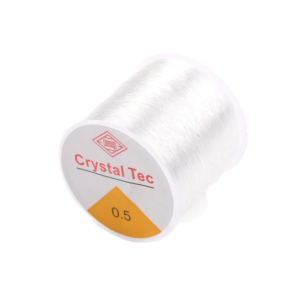 Elastic Beading Cord for Transparent Crystal and Buddhist Beads Bracelet