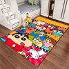 Crayon Shin-chan  Carpet Office Decorative Carpet For Living Room Bedroom Door Mat Floor Rug Computer Chair Area Rug