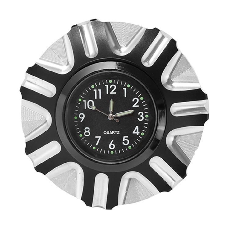 Billet Aluminum Fuel-Tank Cap-Gas Cover with Watch for XL 883 XL1200 X48-Softail