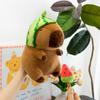 Hat Capybara Watermelon Plush Toys Soft Doll Room Decoration Children Gifts