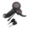 LCD Display Throttle Meter 6PIN Switch with Electric Door Lock Key For Electric Scooter