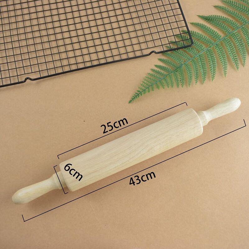 Qianxing Carved Solid Wood Rolling Pin
