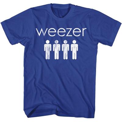 Weezer 4 Dudes Royal Alternative Rock Musikband T-Shirt