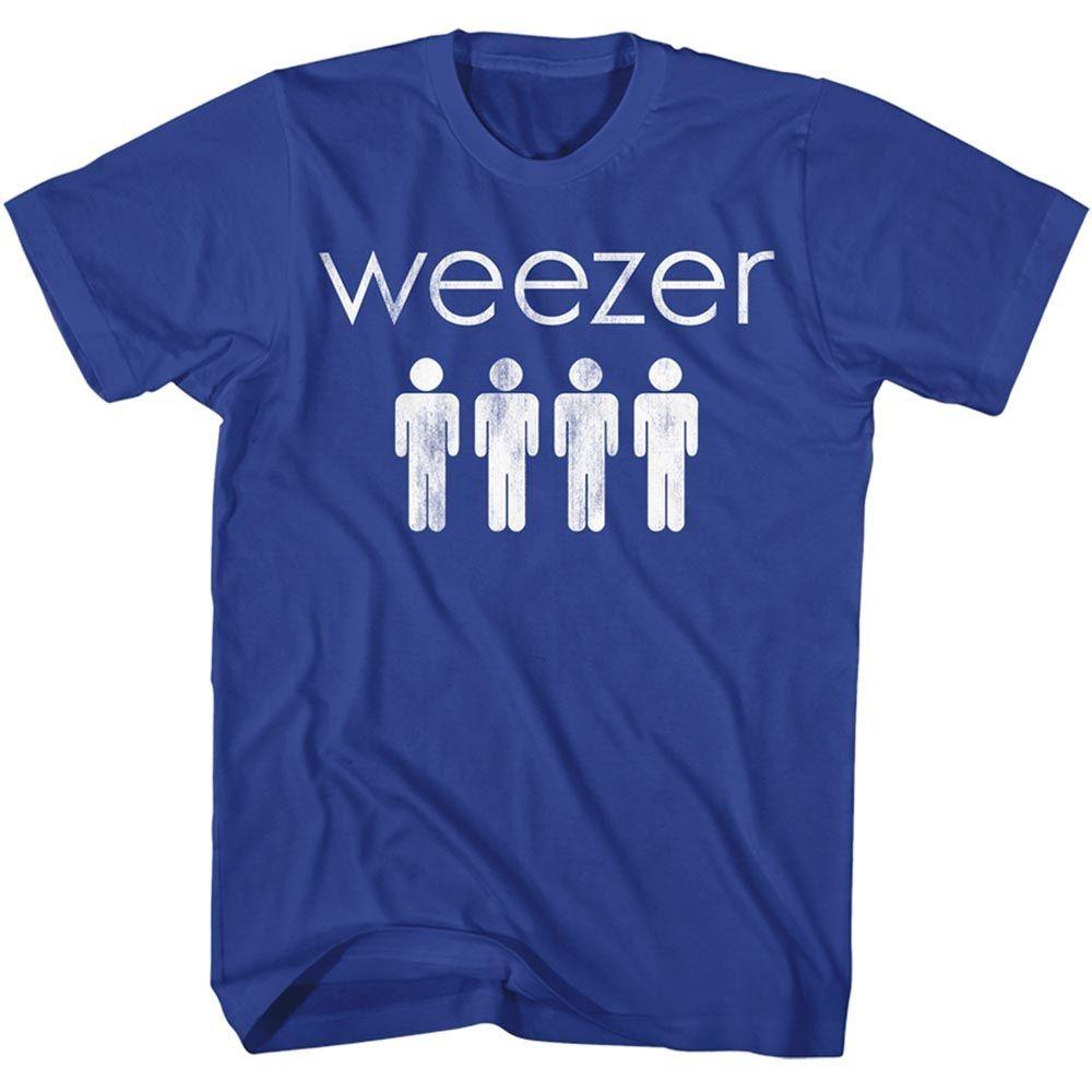 Weezer 4 Dudes Royal Alternative Rock Music Band Shirt