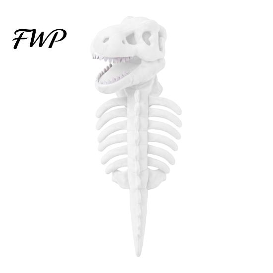 Night Walking Reflective Pet Apparel Glow In The Dark 3D Dinosaur Skeleton Costume, Plush Halloween Cosplay Outfit for Cats Dogs, Luminous Dino
