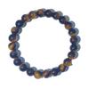 Charm Bracelet Tiger Eye Stone Beads Elastic Beaded Bracelets For Men Women Jewelry