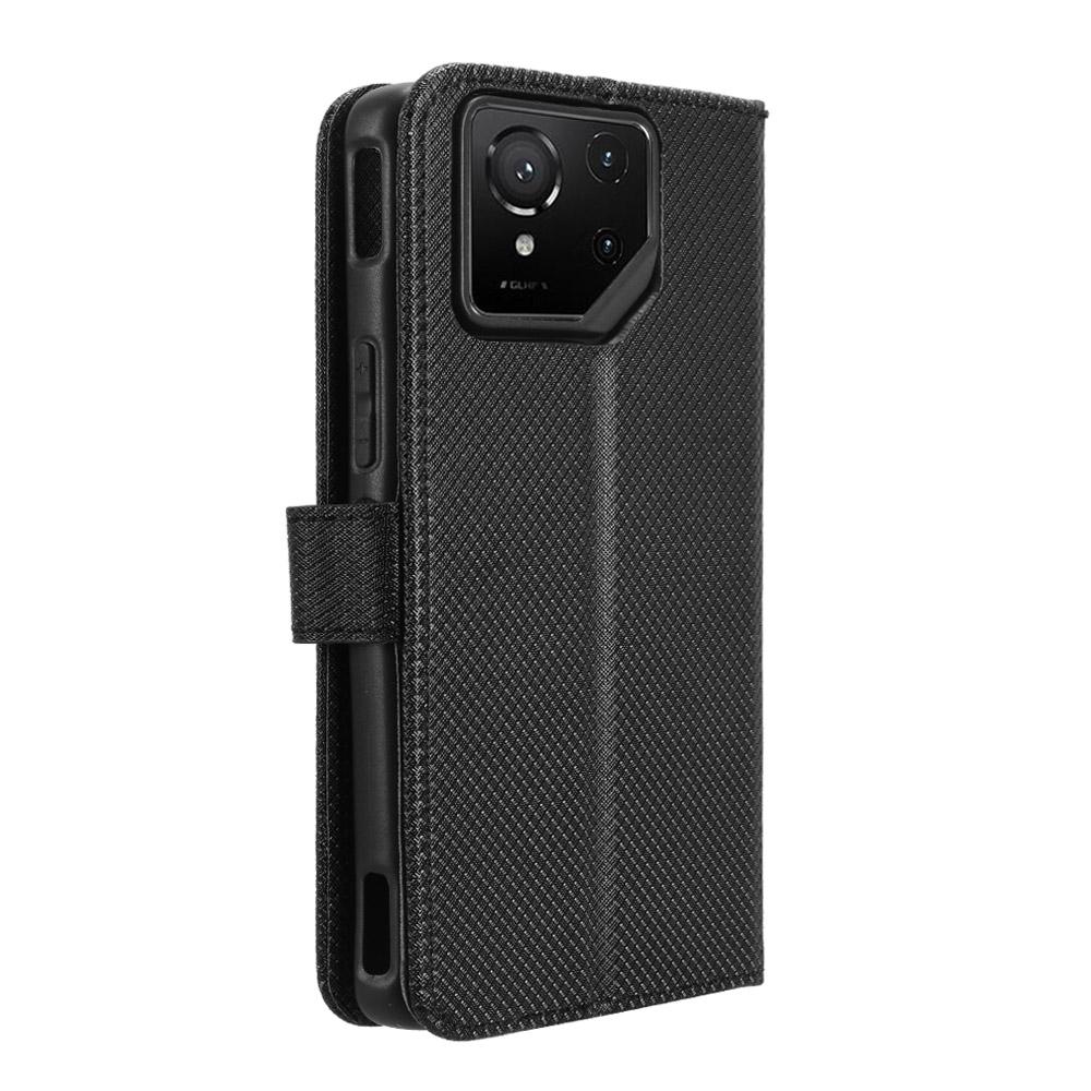 For Asus ROG Phone 9 5G/Phone 9 Pro 5G Case PU Leather Diamond Texture Wallet Phone Cover