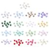 Popular Multicolor Glass DIY Accessories Four-Leaf Clovers Pendant DIY Handmade Bracelet Necklace Earring Clip Materials