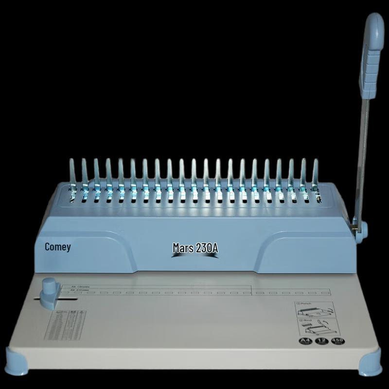 Comet Mars 230A Manual Comb Binding Machine