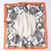 Silk scarf new 71x71cm small square scarf women's autumn and winter scarf versatile decorative scarf travel sunscreen headscarf