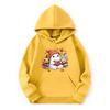 Women's Hooded Gradient Printed Long Sleeved Sweatshirt Loose Women's Sweatshirt  Sweatshirt