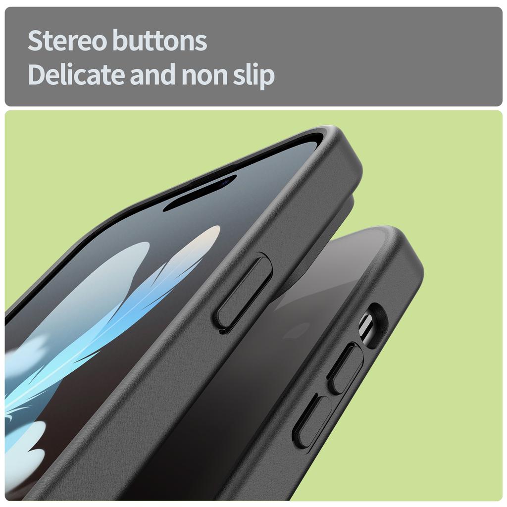 For iPhone 14 Pro Case Skin Touch Matte Anti Drop TPU PC Phone Back Cover