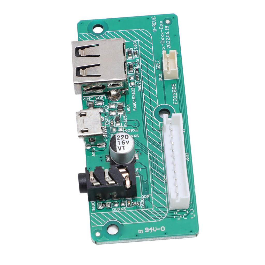 Speaker Charging Port Board Green USB Sound Jack Charging Port Circuit Board for Charge 3 GG Speaker