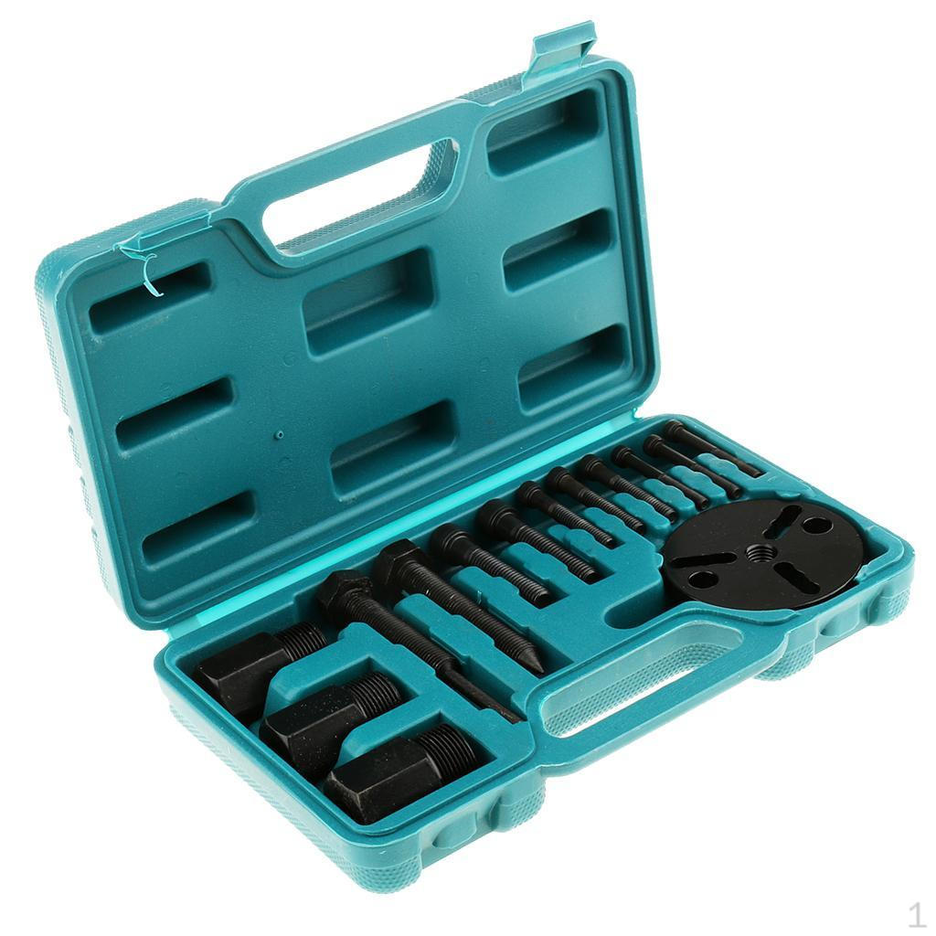 

14 Pieces A/C Compressor Clutch Remover Puller Installation Air Condition Tool