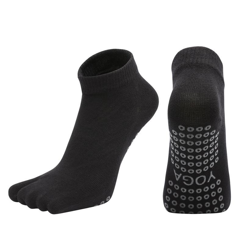 Multi Styles Black Yoga Socks Anti-slip Pilates Socks Women Breathable Indoor Ballet Dance Trampoline Aerobics Sports Socks