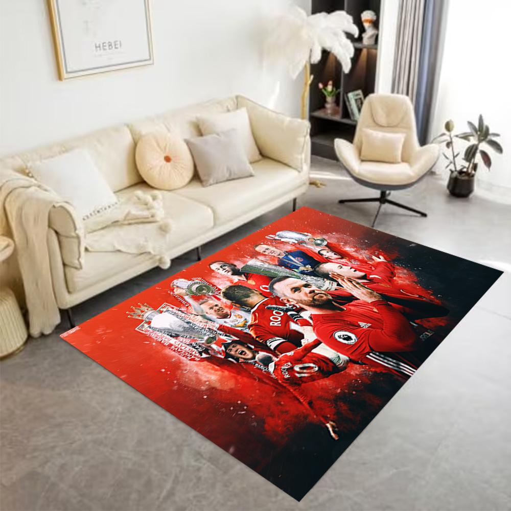 Tottenham Hotspur Celebration Carpet Suitable for Living Rooms Hallway Foyer Dining Room Antislip Carpet Office Home Decor Best for Christmas