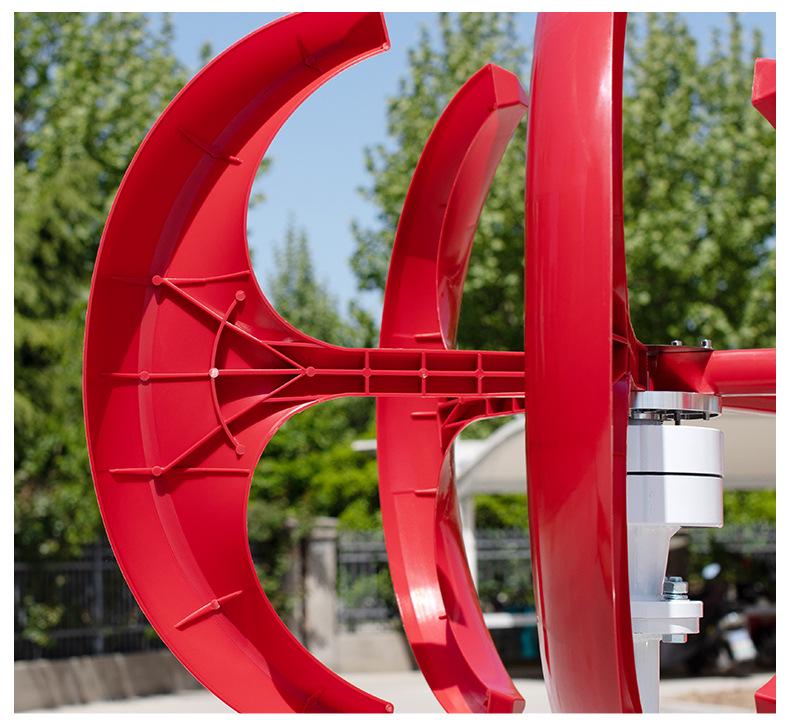 Lingfengda 400W Red Lantern Wind-Solar Hybrid Generator