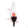 Fake Flame Lamp Props Warm Atmosphere Effect Light for Party Halloween Home