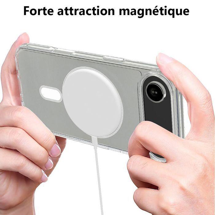 Case for iPhone Air - BOOLING - Shockproof with Transparent Magnetic Circle - 2 Tempered Glasses