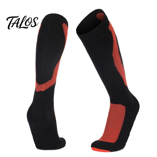 Protective Snow Gear Socks Cotton Ski for Men Women, Winter Thermal Snowboard with Support, Heavy Duty Camping Non-Slip Warm Skiing Snowboarding