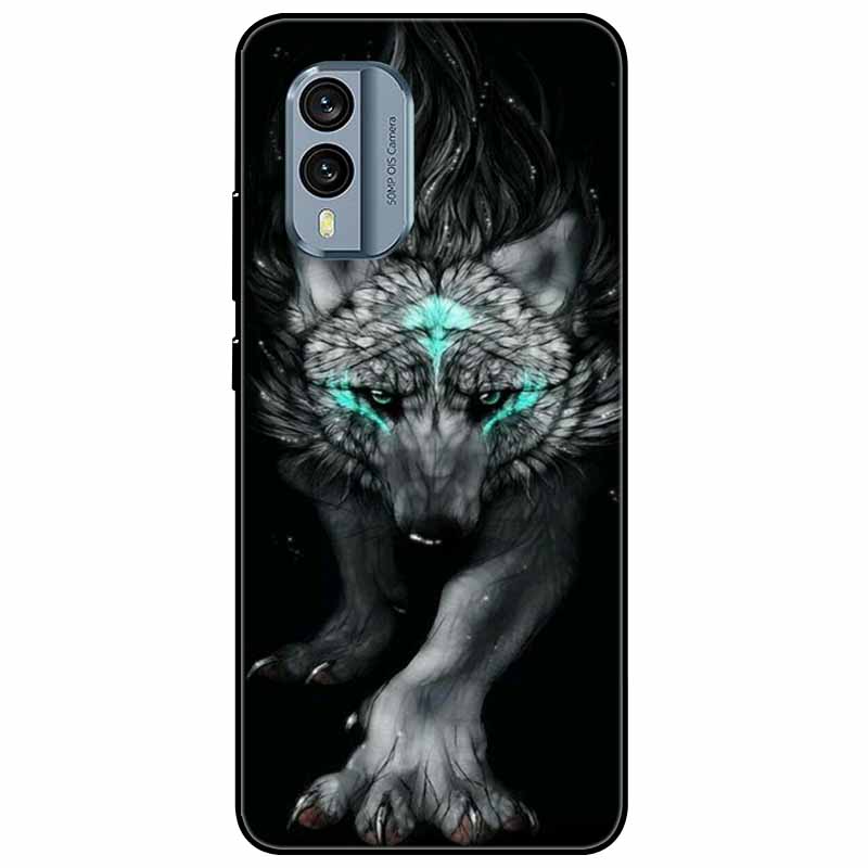 Soft Case for Nokia X30 5G NokiaX30 Cover Fashion Wolf TPU Silicone Fundas Capa For Nokia X30 5G Case X 30 NFC Protective Lion