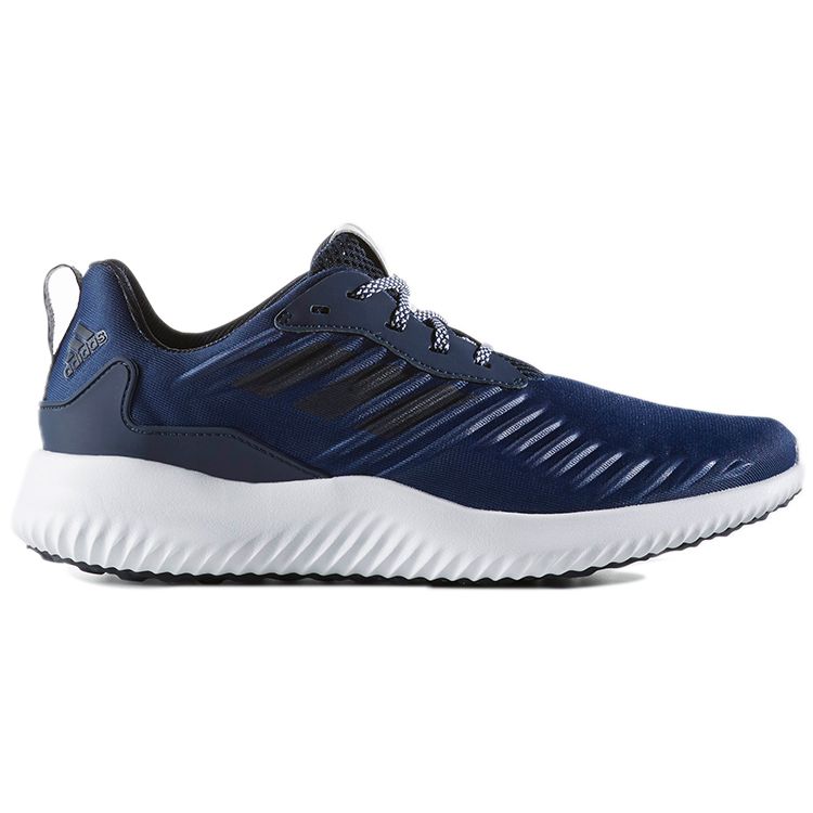 Adidas Alphabounce Rc Sports Non-Slip Breathable Low-Top Marathon Running Shoes Men Running Shoes Navy B42650