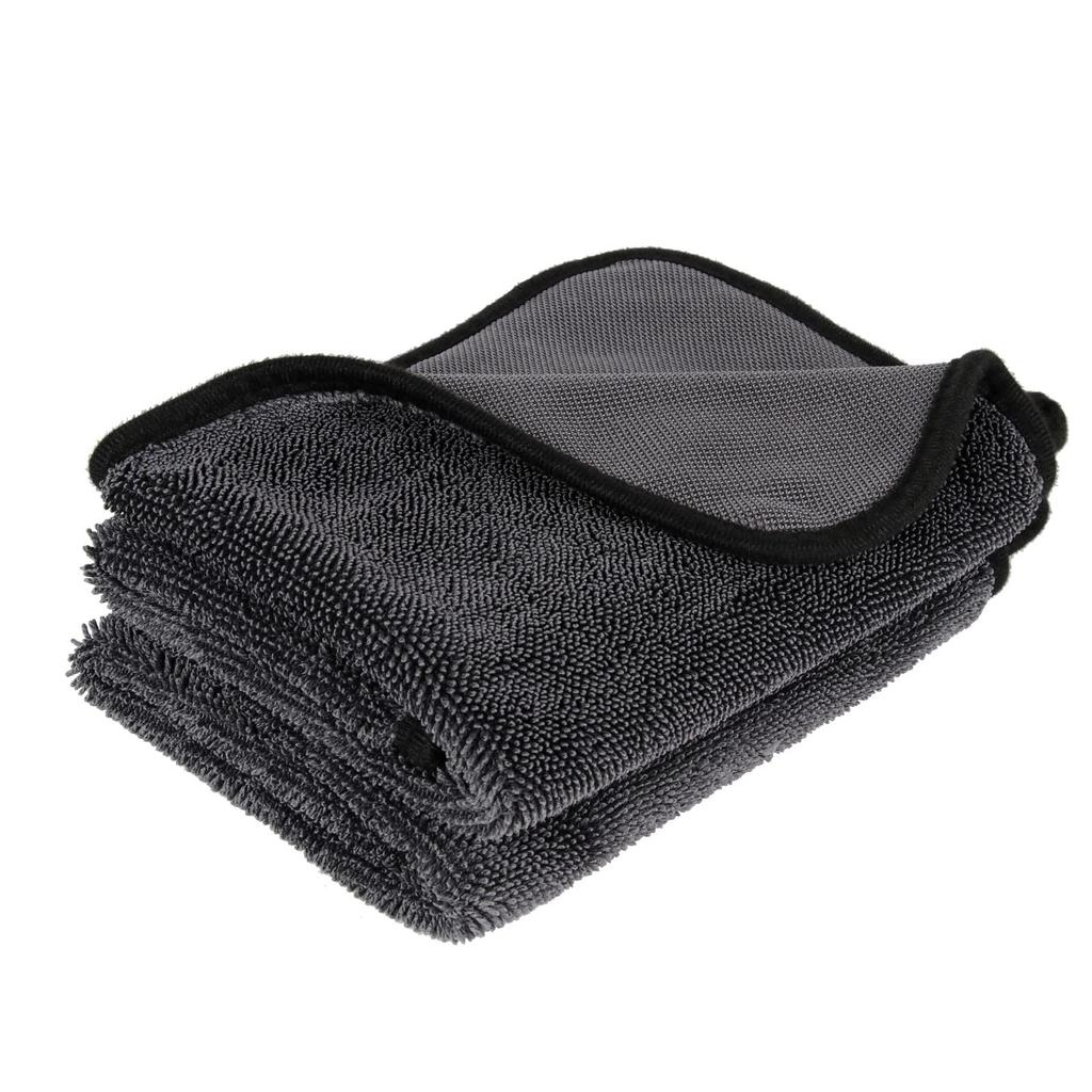Takumi Cloth Microfiber Car Wash Towel, Double-Sided, Large, Super Absorbent Cloth, 15.7 X 15.7