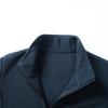 Spring and Autumn New Style Middle and Young Men's Stand Collar Jacket Casual Dad Top Polar Fleece Jacket
