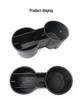 TPE Water Bottle Holders: Fits 21 Tesla Model 3 Y Models, Dual Slots for Efficient Storage and Organization.