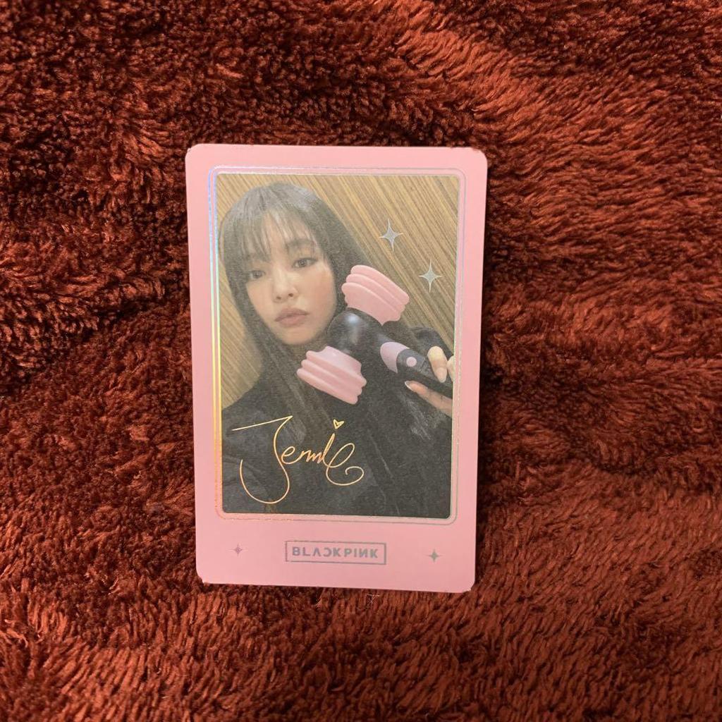 [USED] BLACKPINK - JENNIE Light Stick Trading Card
