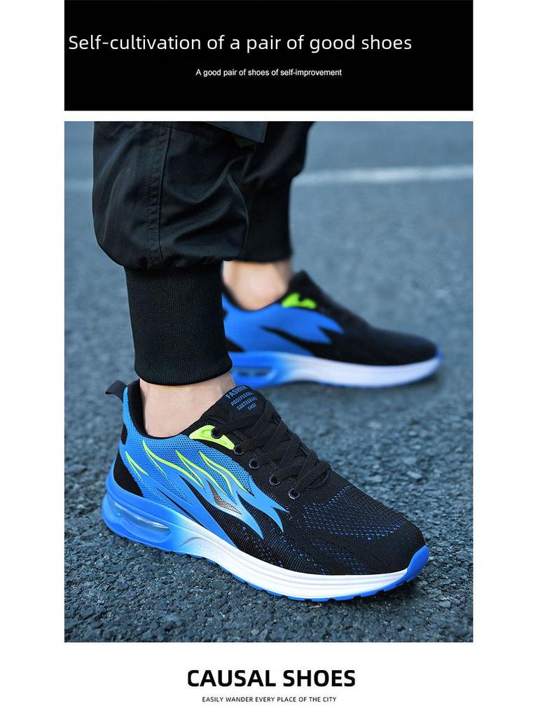 Herr 2022 Andningsbara Snörskor Casual Sportskor