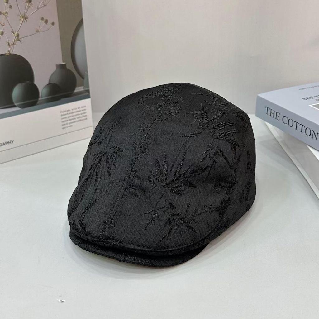 Geborduurde pet voor- en achterkant kan zomerse baret dragen Koreaanse versie van mode