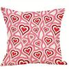 Home Decor Valentine's Day Love Heart Pattern Pillows Pattern Cushion Cover Suitable for Sofa Bedroom Car Pillow Cover