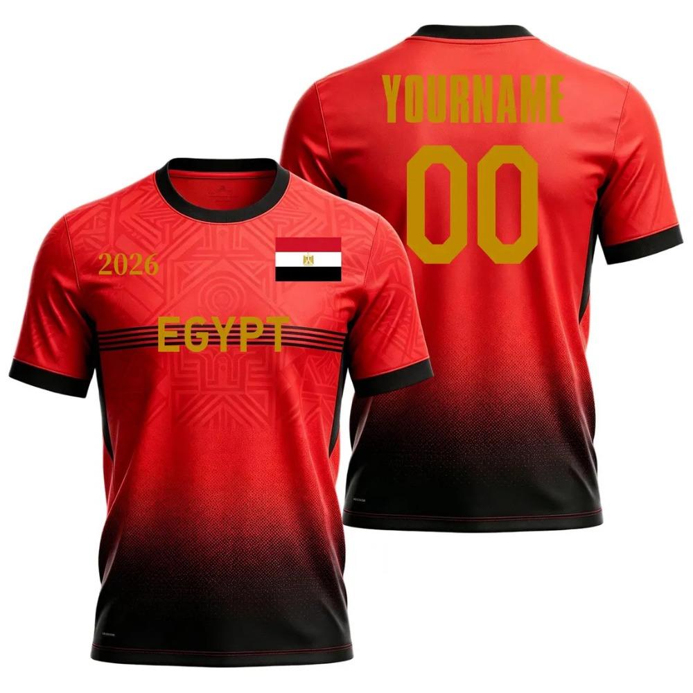 Custom Diy Name Number Egypt 2026 Soccer Jersey Men Women Football