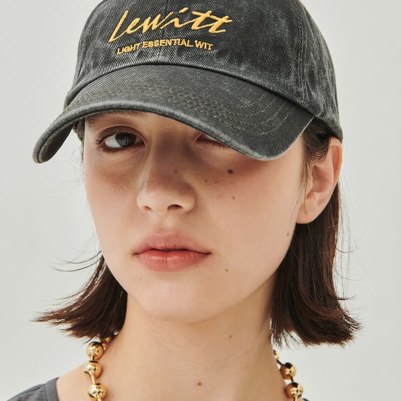 LEWITT PIGMENT WASHING BALL CAP (2COLOR)