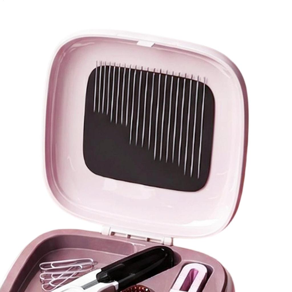 Sewing Box Magnetic Needle Thread Case Beginner Sewing Kit For Adults Student Beginners Enthusiasts Repair DIY Craft Travel Home