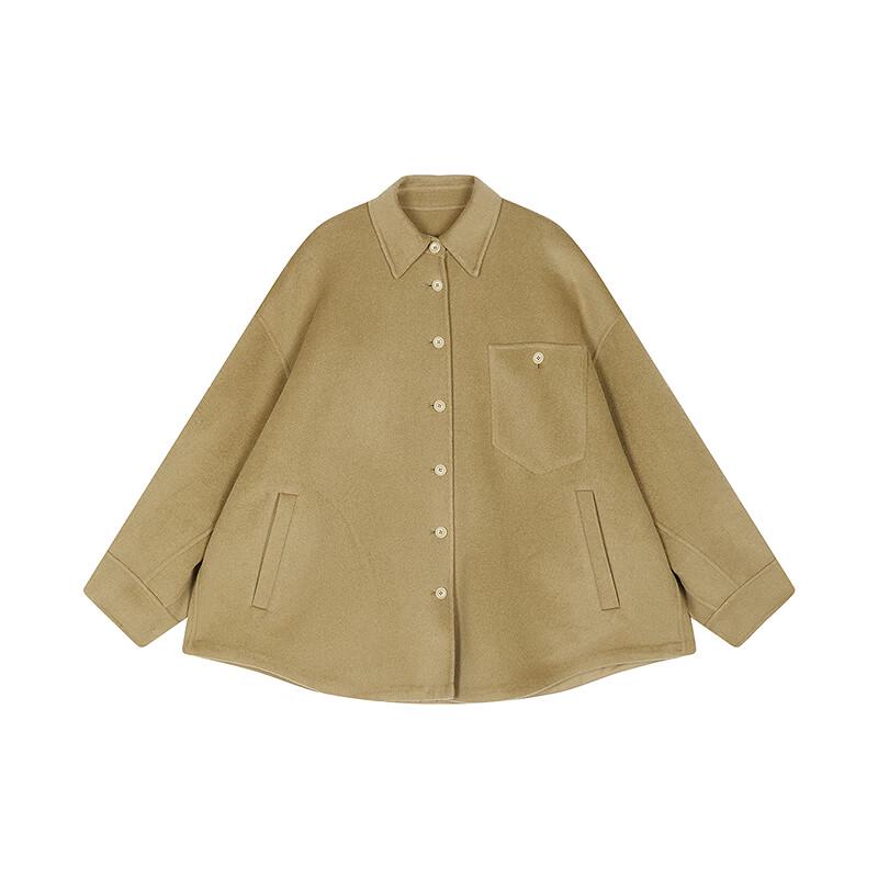 JNBY Wool Blend Loose A-line Jacket