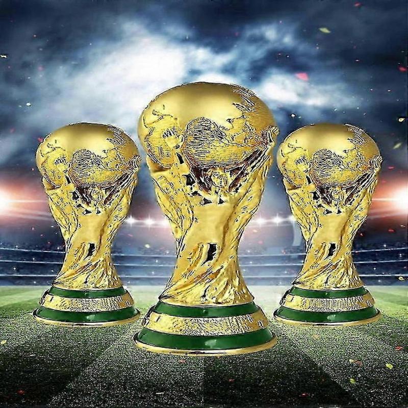 27/36 ס"מ גביע כדורגל גביע העולם העתק שרף דגם גביע מזכרת למעריץ כדורגל מתנה