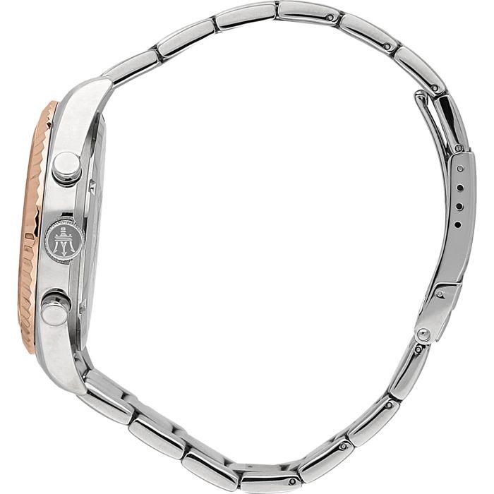 Montre Bicolor - Maserati - R8853100020 - Acier Inoxydable - Multifonction - Homme