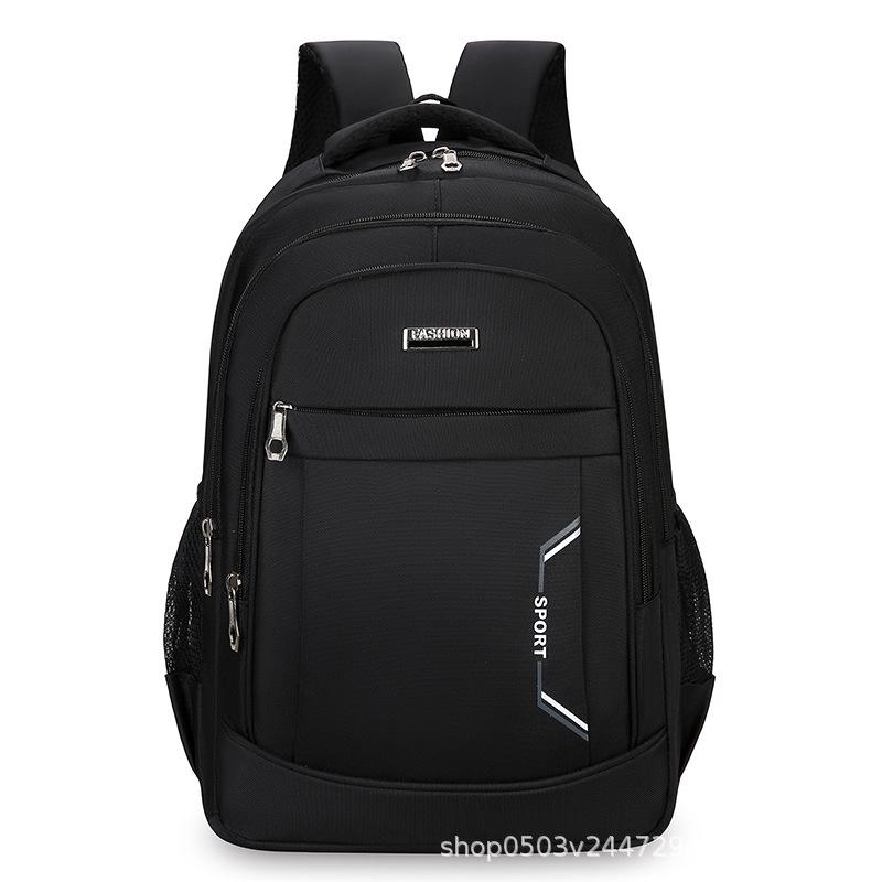 

Чоловічий рюкзак великої місткості для ділових подорожей з ремінцем для кріплення до валізи для школи та виїздів 30*12*45cm