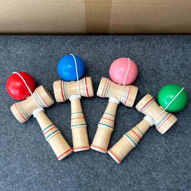 Kendama Japanisches Traditionelles Geschicklichkeitsspielzeug für Anfänger und Kinder