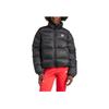 Adidas Originals Adicolor Short Puffer Jacket Fashion Logo Zipper Stand Collar Lightweight Quilted Cotton Jacket Women Jackets Black JD0420