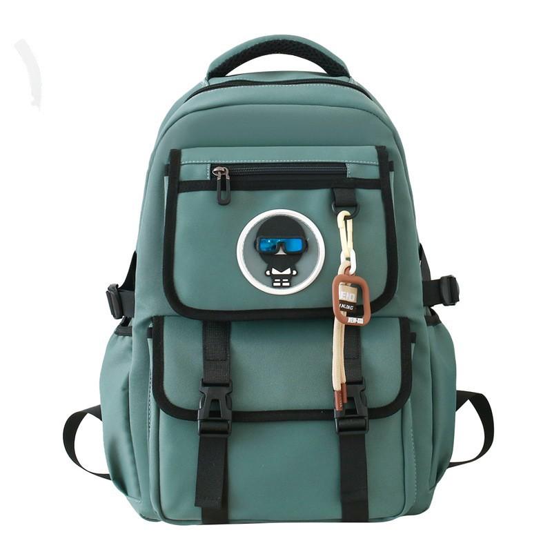 Large-capacity Schoolbag Male Junior High School Students Backpack Female 2024 New Casual Light Burden Reduction Computer Bag