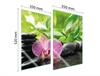 SZKLANA PŁYTA OCHRONNA DO KUCHNI 2x35x52 ORCHIDEA