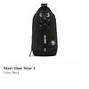 Li Ning Basketball Collection Sling Bags Black ABDW105-1