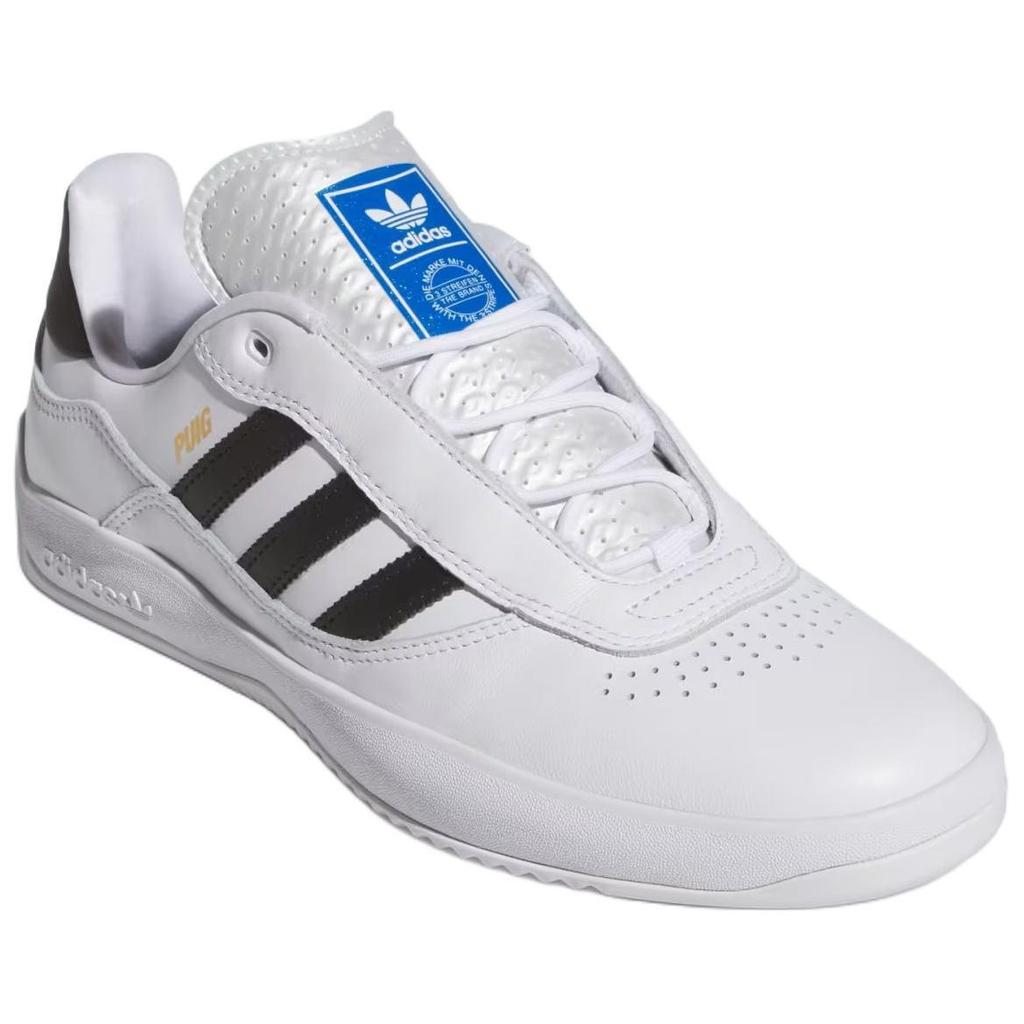 adidas Puig White Black Men Sneakers Cloud-White Core-Black Blue-Bird JH8168