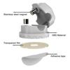 Magnetic Cable Organizer 360-degree Rotating Cable Holder Self-Adhesive Cable Management Clip for Desk Home Office Car