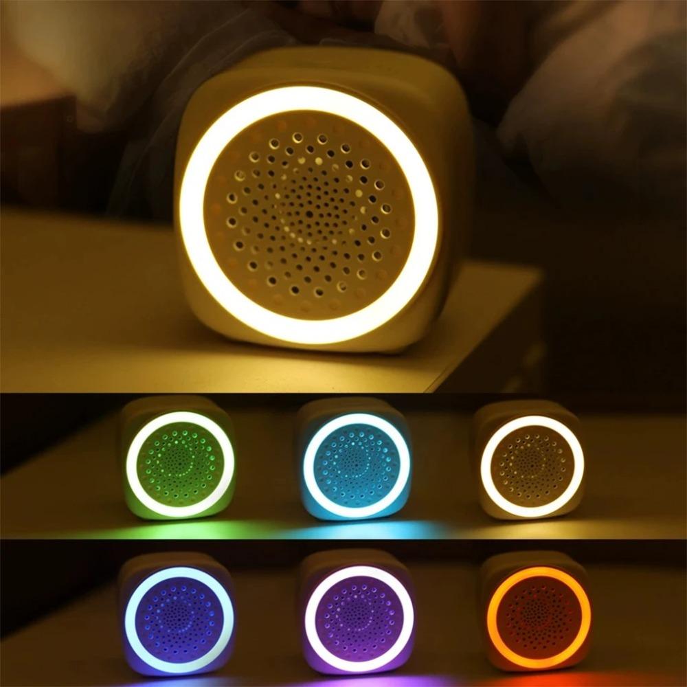 with RGB Lighting Baby White Noise Machine White Sleep Machine Sleep Sound Player Night Light  Home